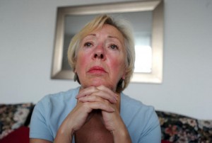 woman with depression