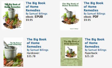 The Big Book of Home Remedies Publish Variations The Big Book of Home Remedies Publish Variations
