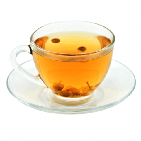 cup of chamomile chamomile tea for hiccups