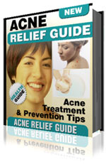 acne relief guide - ebook cover