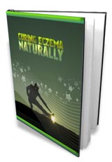 Curing Eczema Naturally - ebook cover