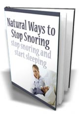Natural Solutions for your Snoring Nightmare