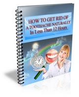 get rid of toothache ebook cover How to get rid of a toothache naturally - ebook cover