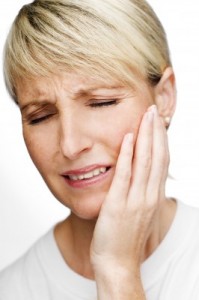 sensitive teeth woman with sensitive teeth