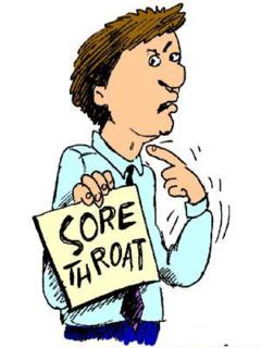 sore throat cartoon sore throat cartoon